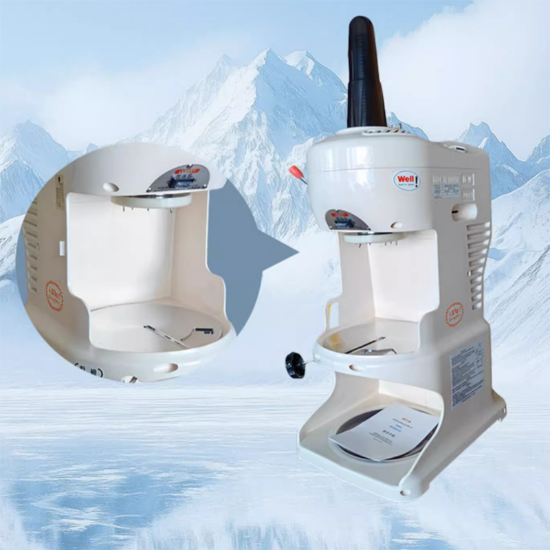 Ice Cream Maker Electric - Electric Ice Block Shaver Machine Semi-automatic