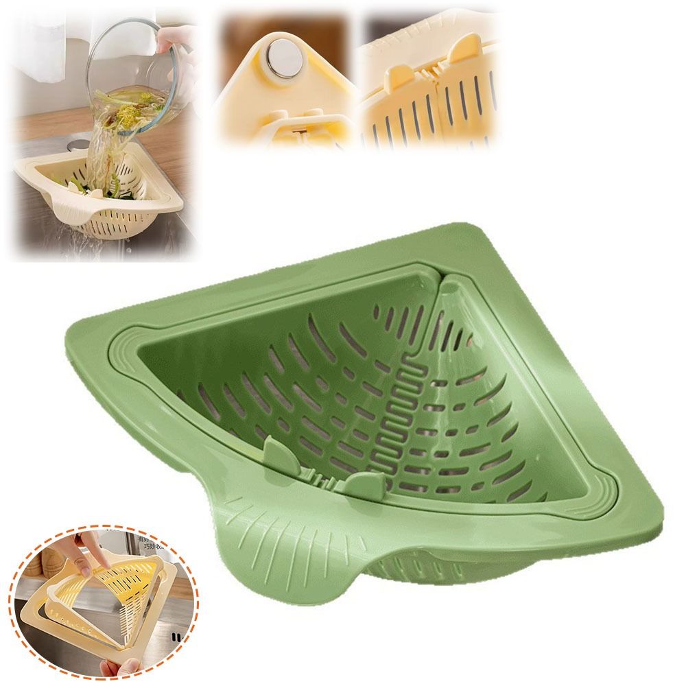 Kitchen Appliances Best - New Magnetic Sink Drain Basket Triangle