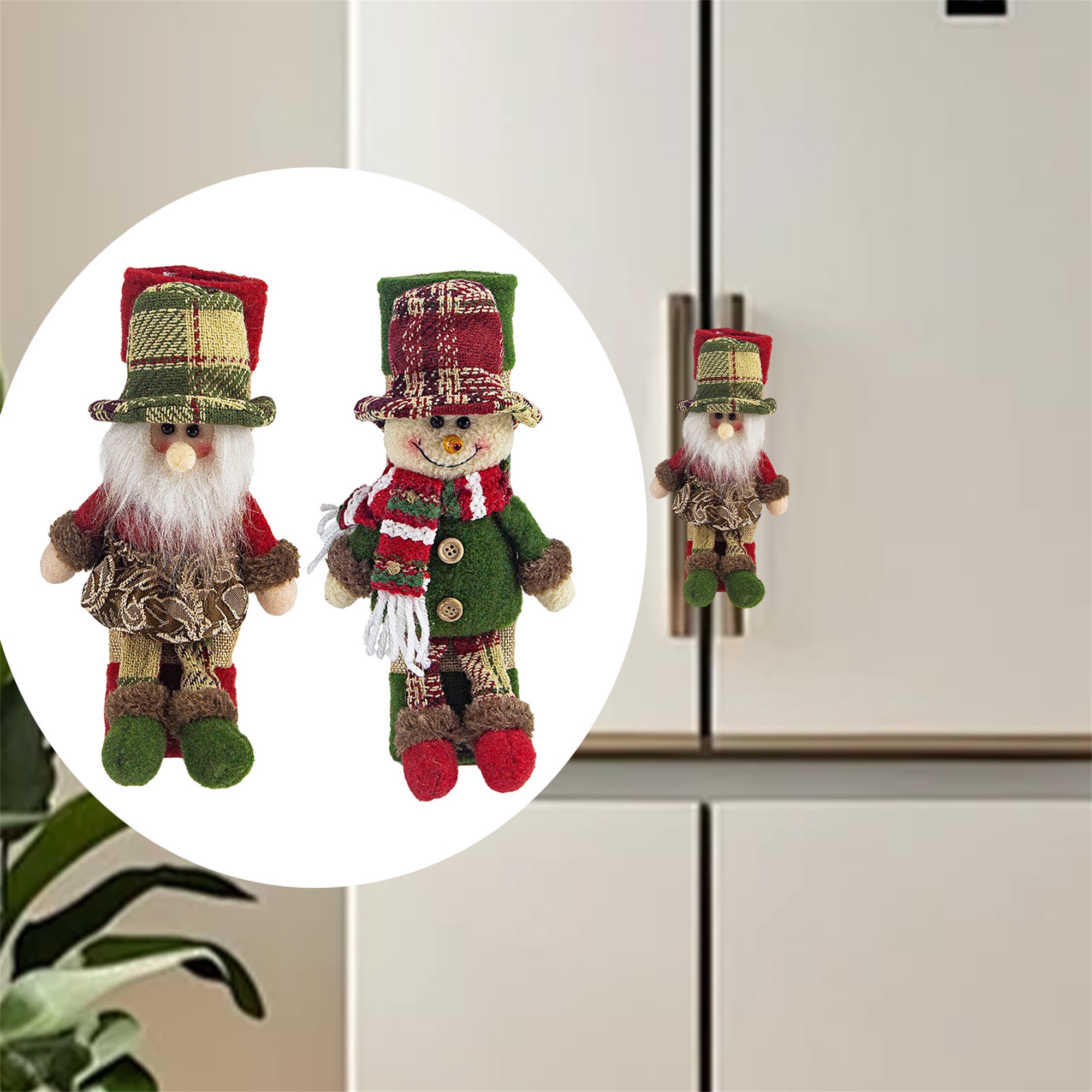 Christmas Refrigerator Door Ha – обзор и цена Kitchen Appliances For.Xmas