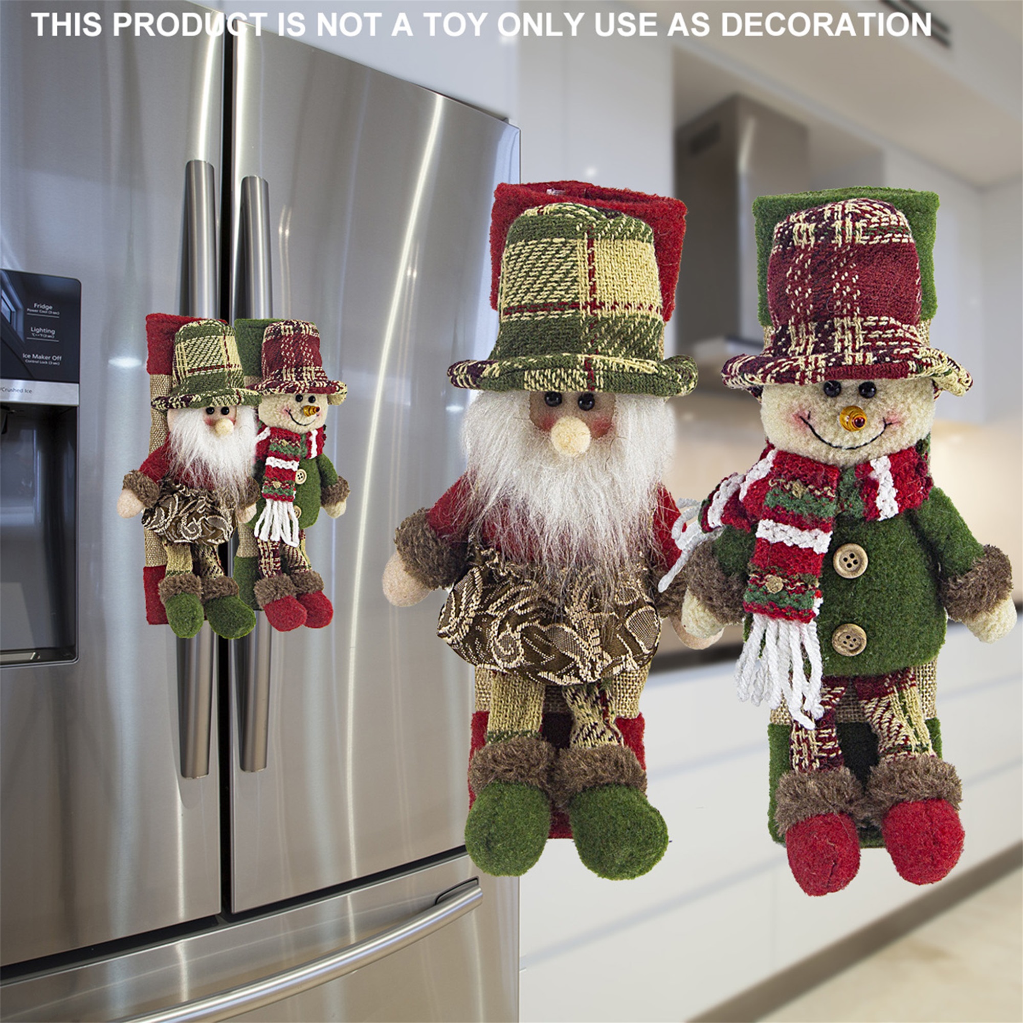 Christmas Refrigerator Door Ha – обзор и цена Kitchen Appliances For.Xmas