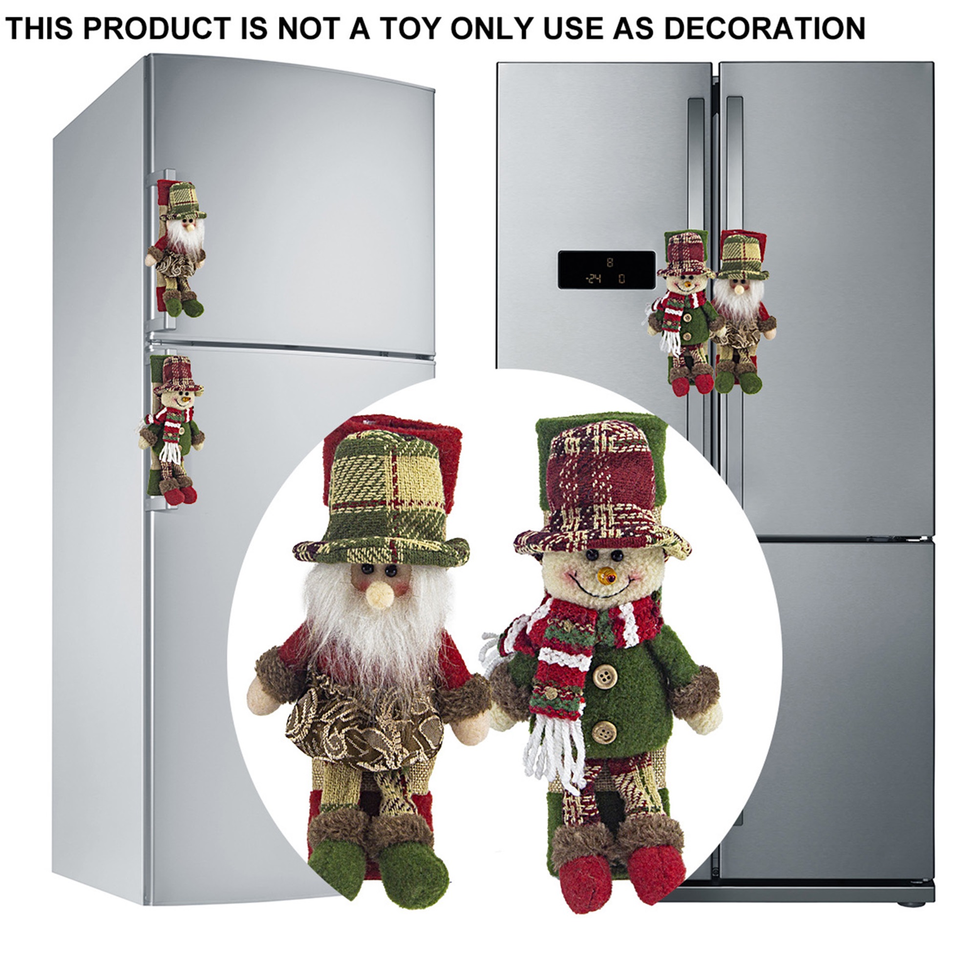 Christmas Refrigerator Door Ha – обзор и цена Kitchen Appliances For.Xmas