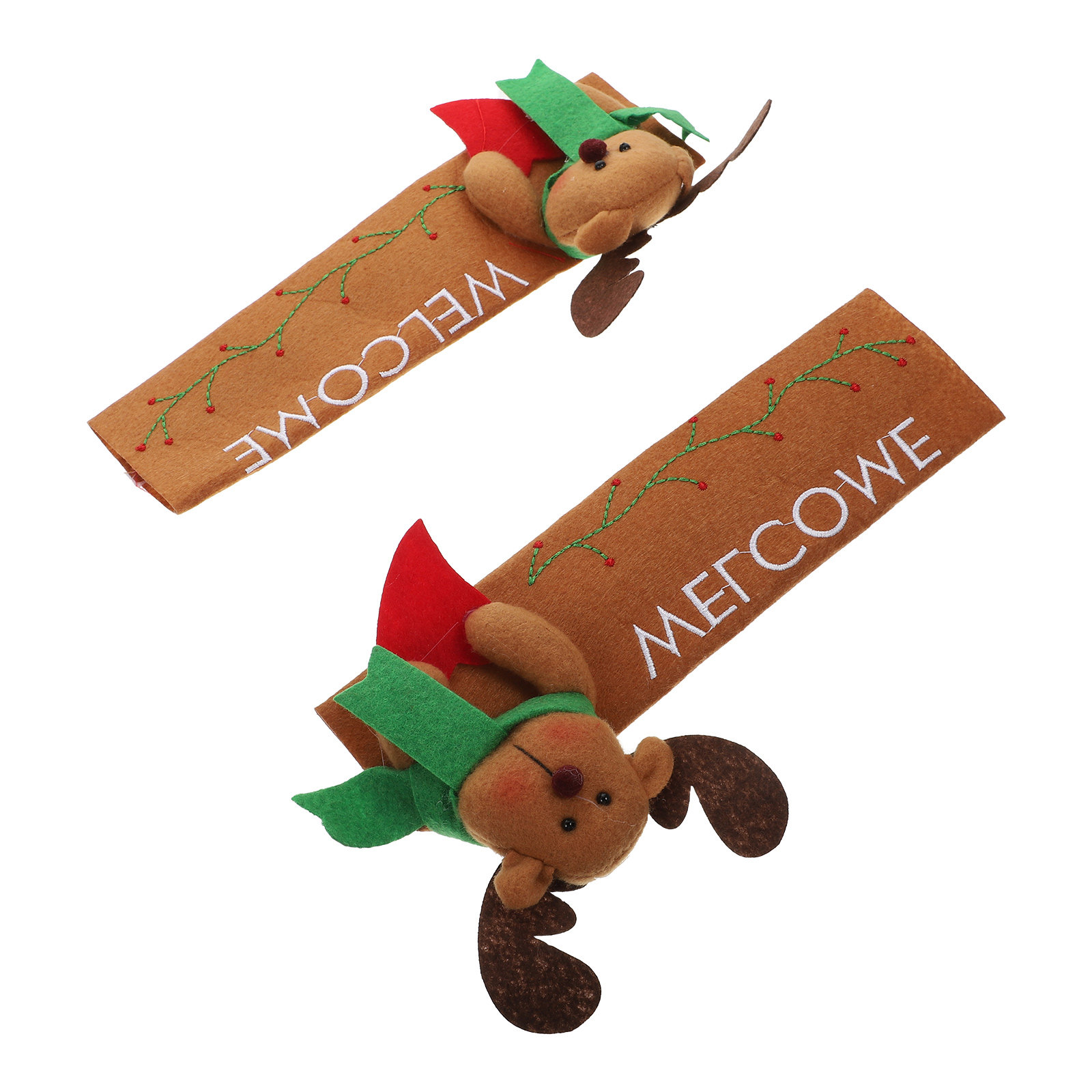 2Pcs Xmas Fridge Handle Covers – обзор и цена Kitchen Appliances For.Xmas