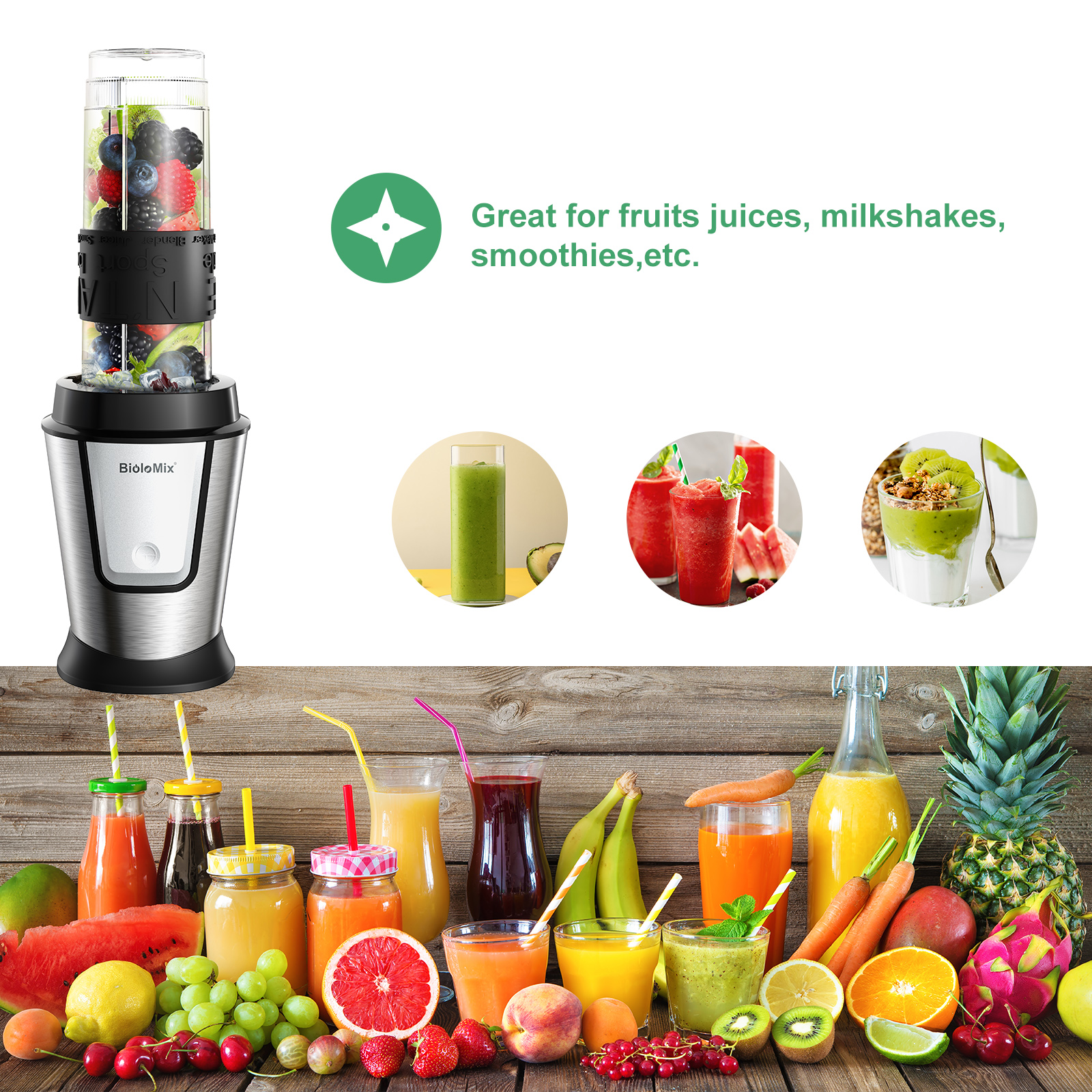 BioloMix 3-in-1 Multifunctiona – обзор и цена Food Processor Large