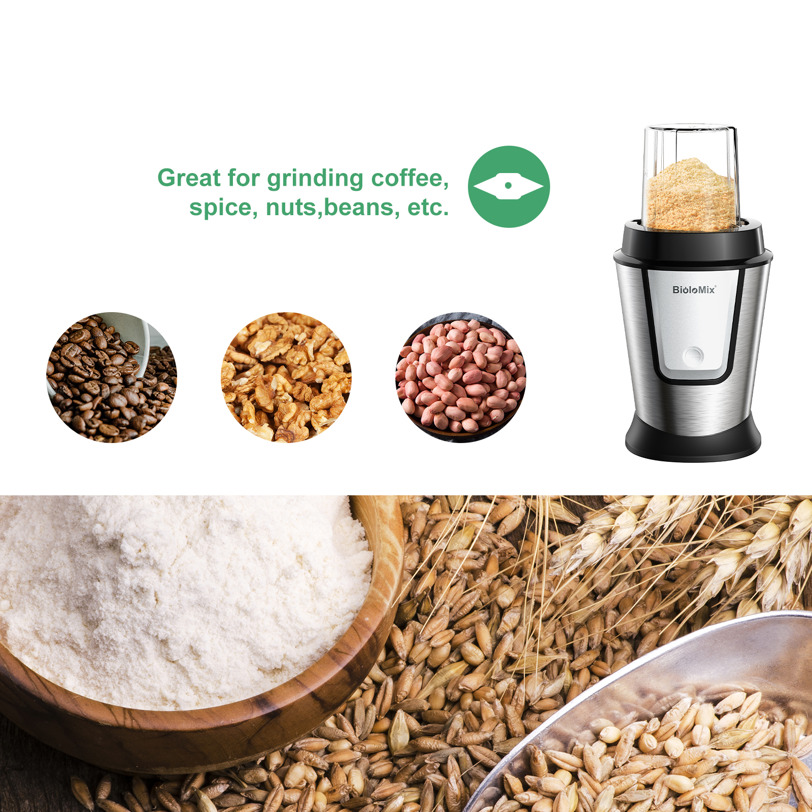 BioloMix 3-in-1 Multifunctiona – обзор и цена Food Processor Large