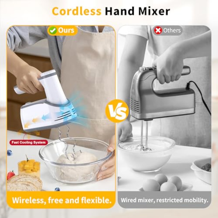 Cordless Electric Hand Mixer 1 – обзор и цена Hand Mixer Electric