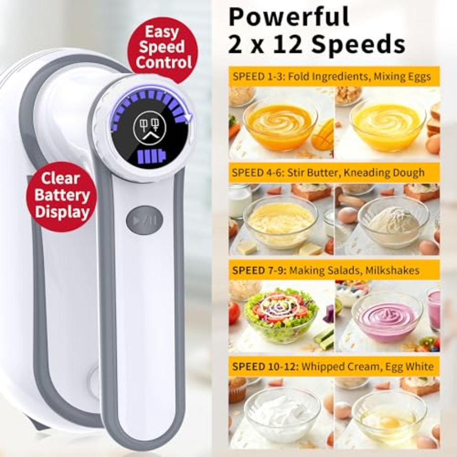 Cordless Electric Hand Mixer 1 – обзор и цена Hand Mixer Electric