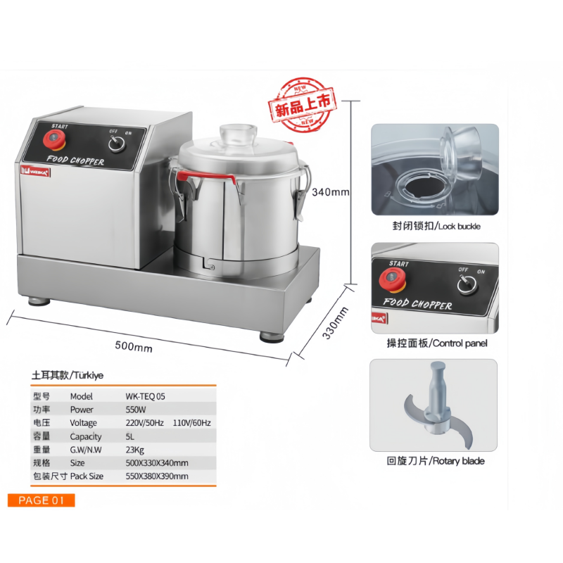 High-Efficiency Stainless Stee – обзор и цена Food Processor Large