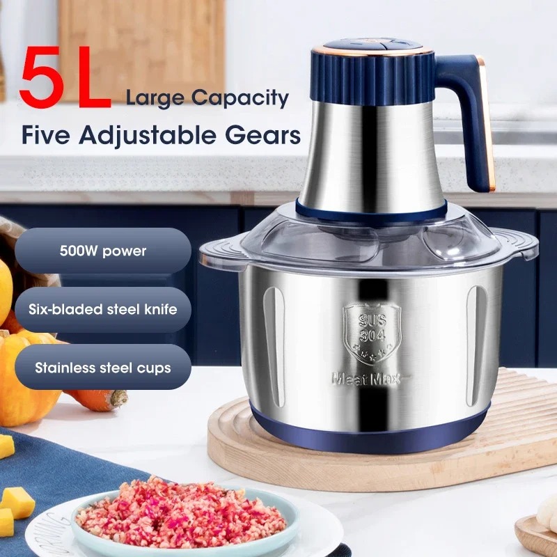 Electric Meat Grinder 5L Large – обзор и цена Food Processor Large