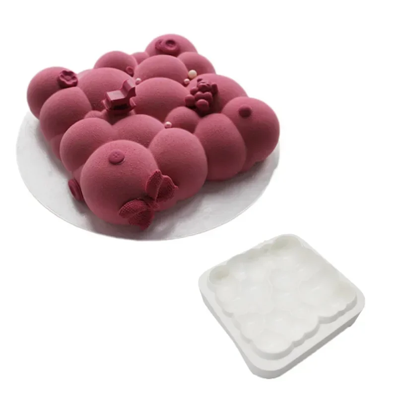 3D Square Cloud Shaped Silicon – обзор и цена Kitchen Appliances In White