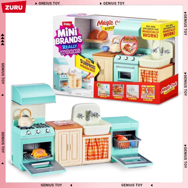 Zuru Mini Brands Magic Cook Ki – обзор и цена Kitchen Appliances Brand