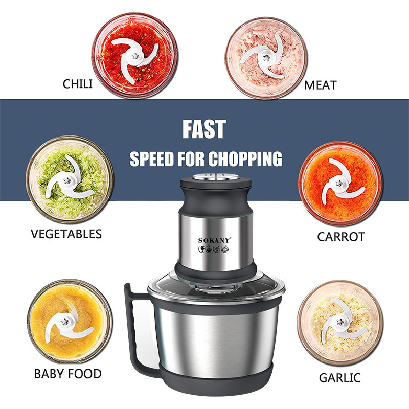 Electric 3L multi-functional s – обзор и цена Food Processor Large