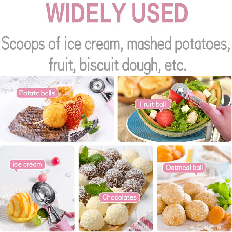 Stainless Steel Ice Cream Scoo – обзор и цена Kitchen Appliances Best