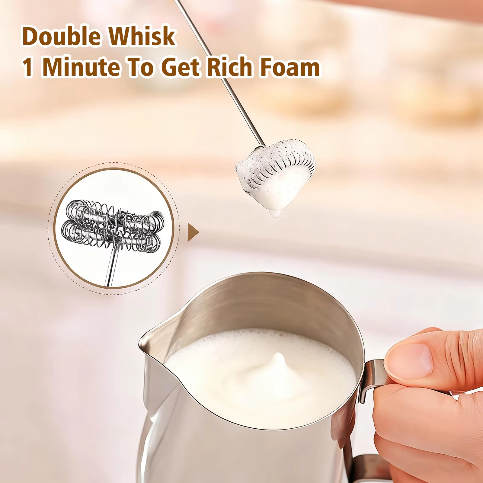 Wireless electric milk mixer - – обзор и цена Hand Mixer Electric