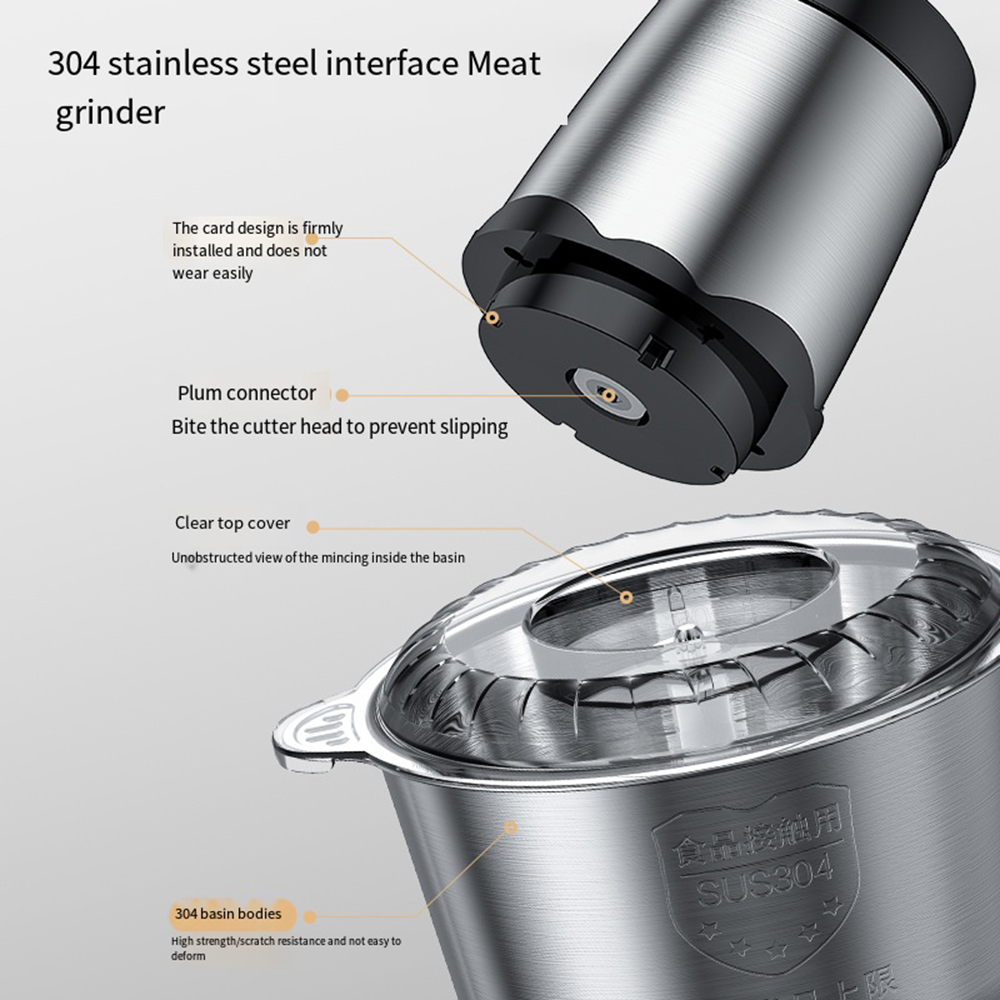3L / 2L Electric Meat Grinder  – обзор и цена Food Processor Large