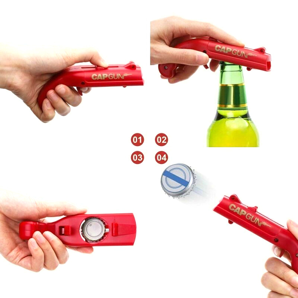 Cap Gun Beer Bottle Opener Por – обзор и цена Kitchen Appliances Best