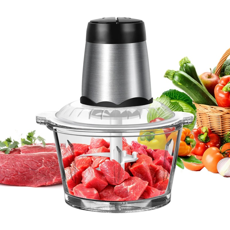 2L Electric Meat Grinder Food  – обзор и цена Food Processor Large