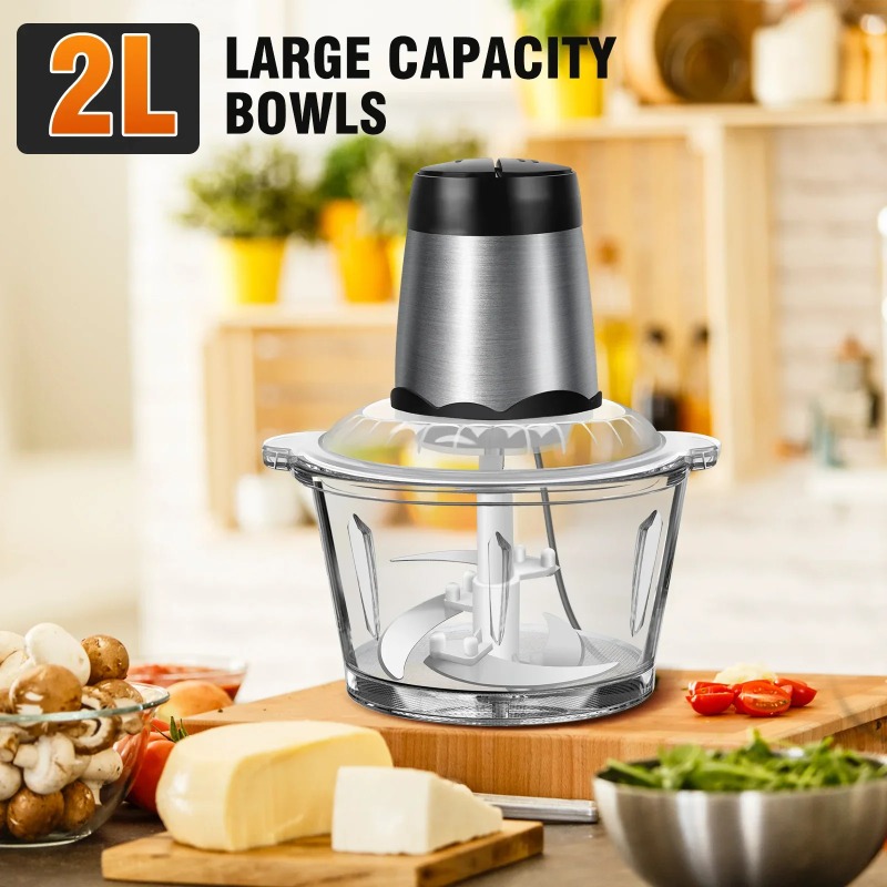 2L Electric Meat Grinder Food  – обзор и цена Food Processor Large
