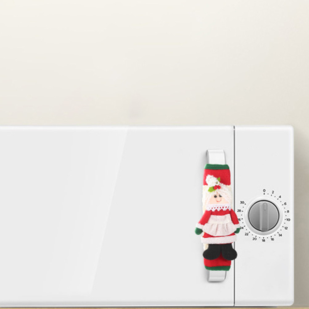 2Pcs Xmas Santa Handle Covers  – обзор и цена Kitchen Appliances For.Xmas