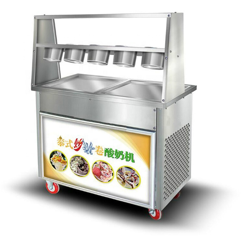 Frying Ice Machine Commercial  – обзор и цена Ice Cream Maker Electric