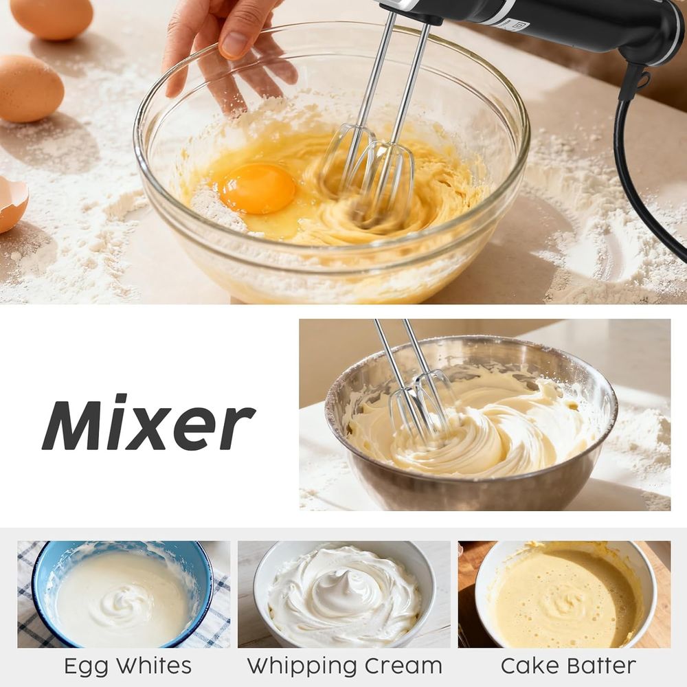 Immersion Blender with Beater, – обзор и цена Hand Mixer Electric