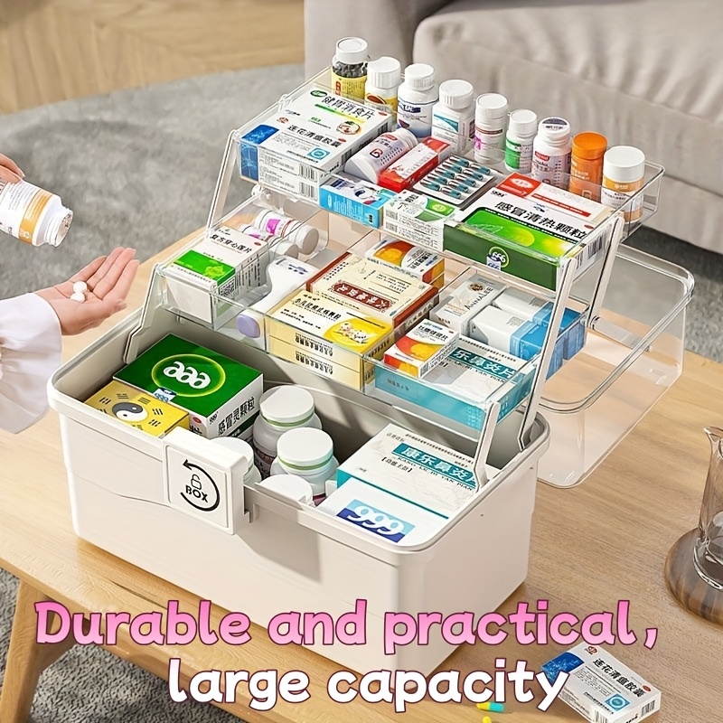 Large White Medicine Organizer – обзор и цена Kitchen Appliances In White