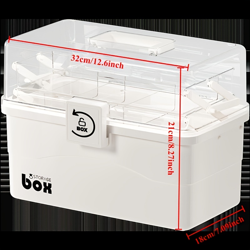 Large White Medicine Organizer – обзор и цена Kitchen Appliances In White