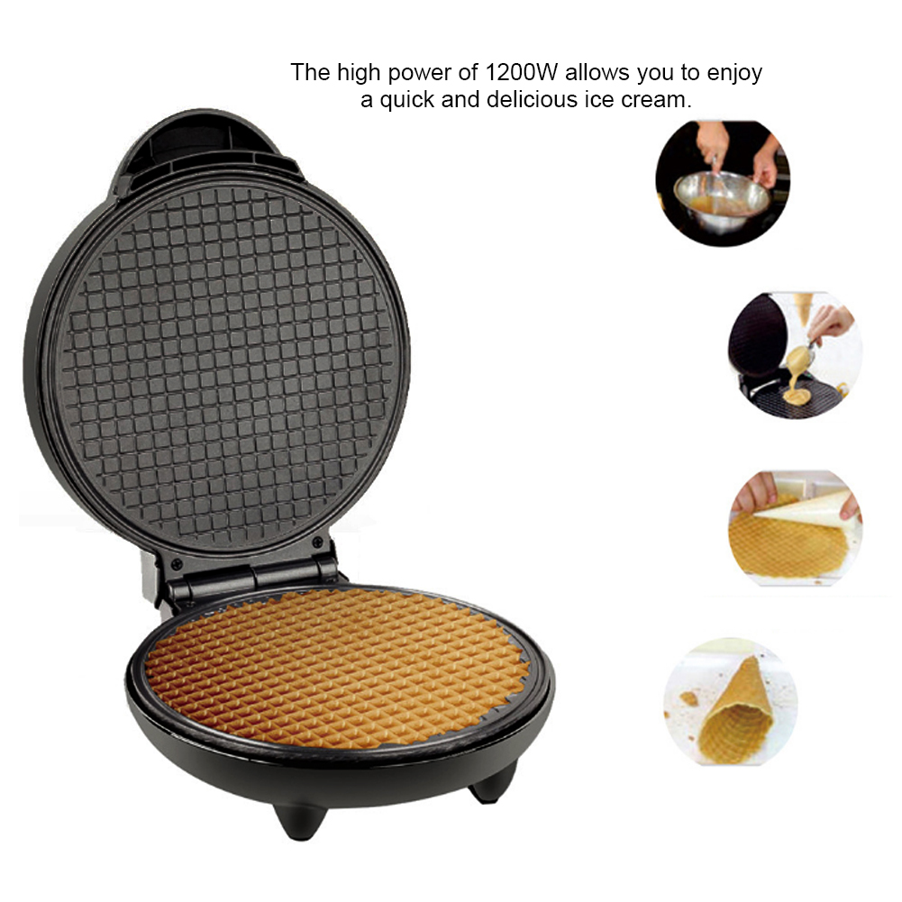 Electric Egg Roll Maker Waffle – обзор и цена Ice Cream Maker Electric