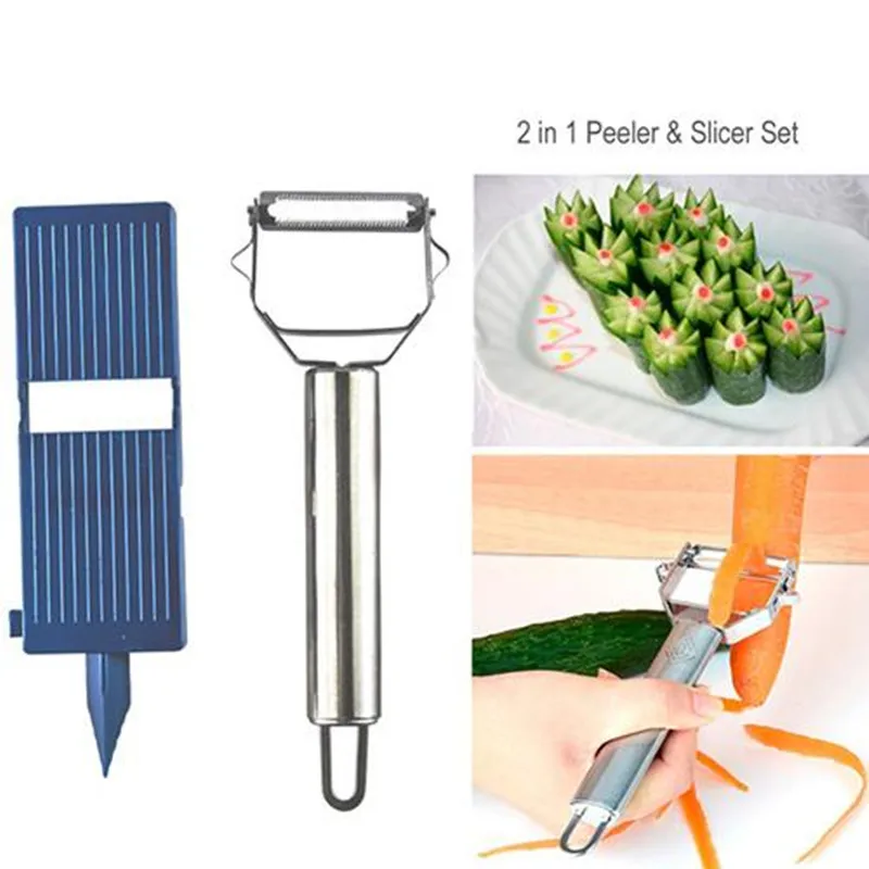 2 in 1 Peeler Slicer Set Kitch – обзор и цена Kitchen Appliances Japan