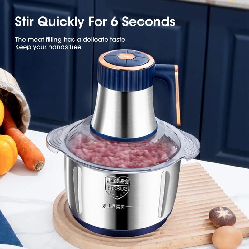 5L Electric Meat Grinders 304  – обзор и цена Food Processor Large