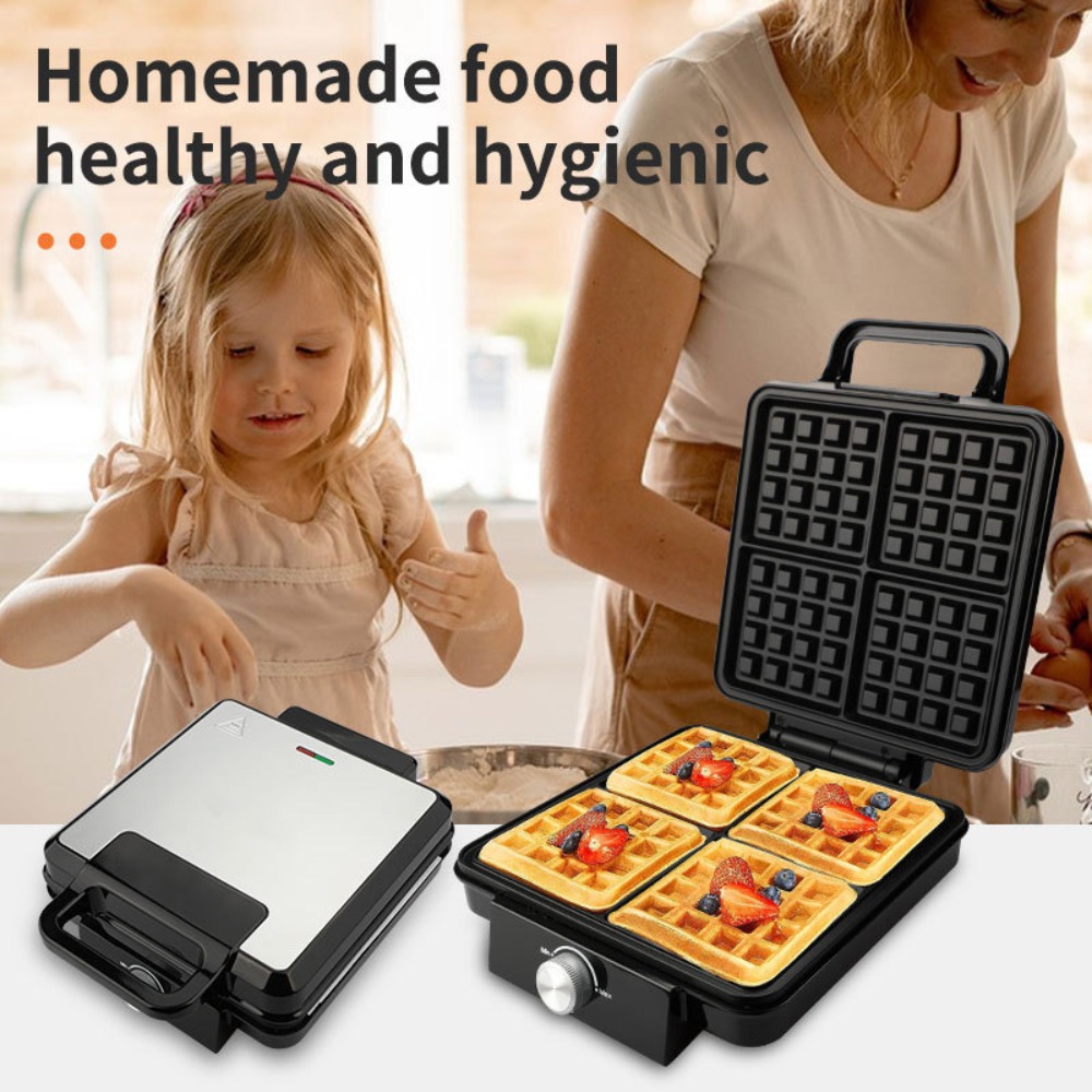 4 Square Belgian Waffle Maker  – обзор и цена Kitchen Appliances For.Xmas