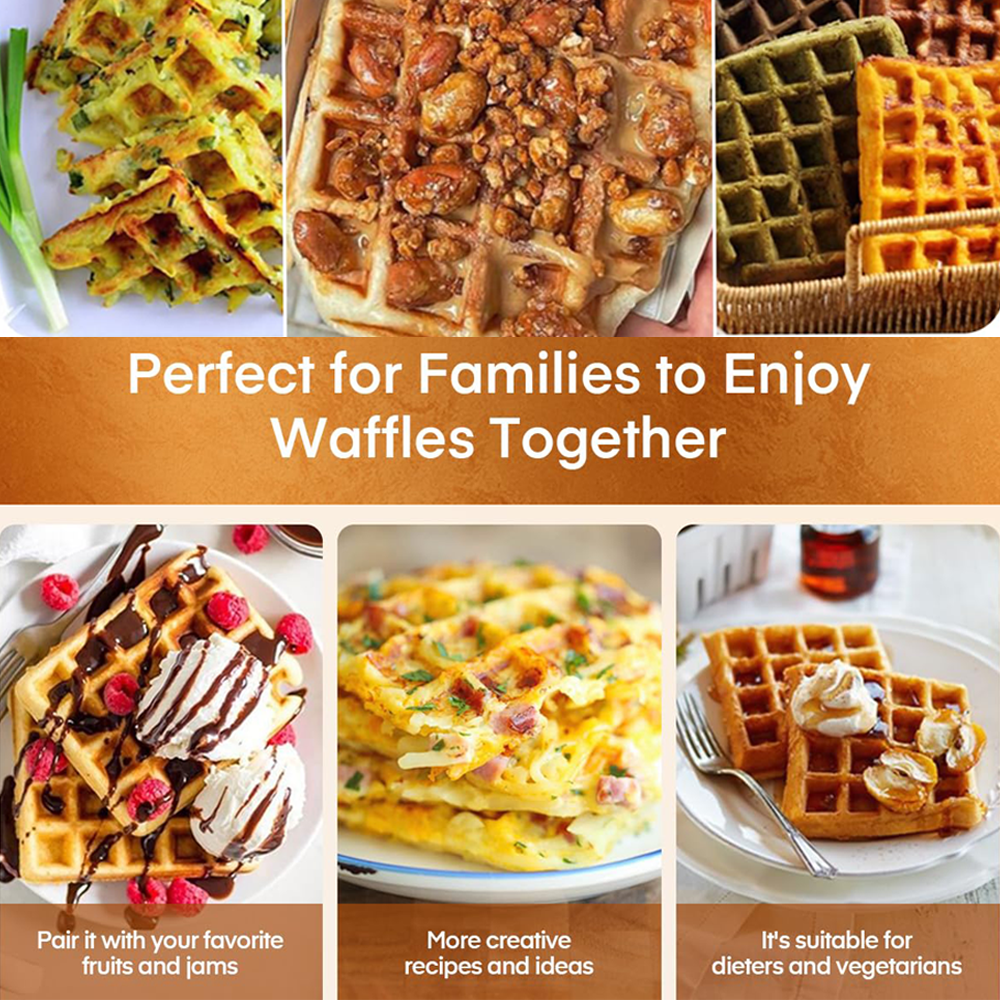 4 Square Belgian Waffle Maker  – обзор и цена Kitchen Appliances For.Xmas