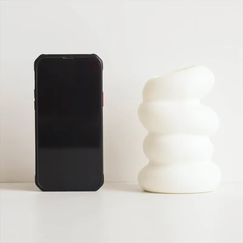 1PC Plastic Spiral White Vase  – обзор и цена Kitchen Appliances In White