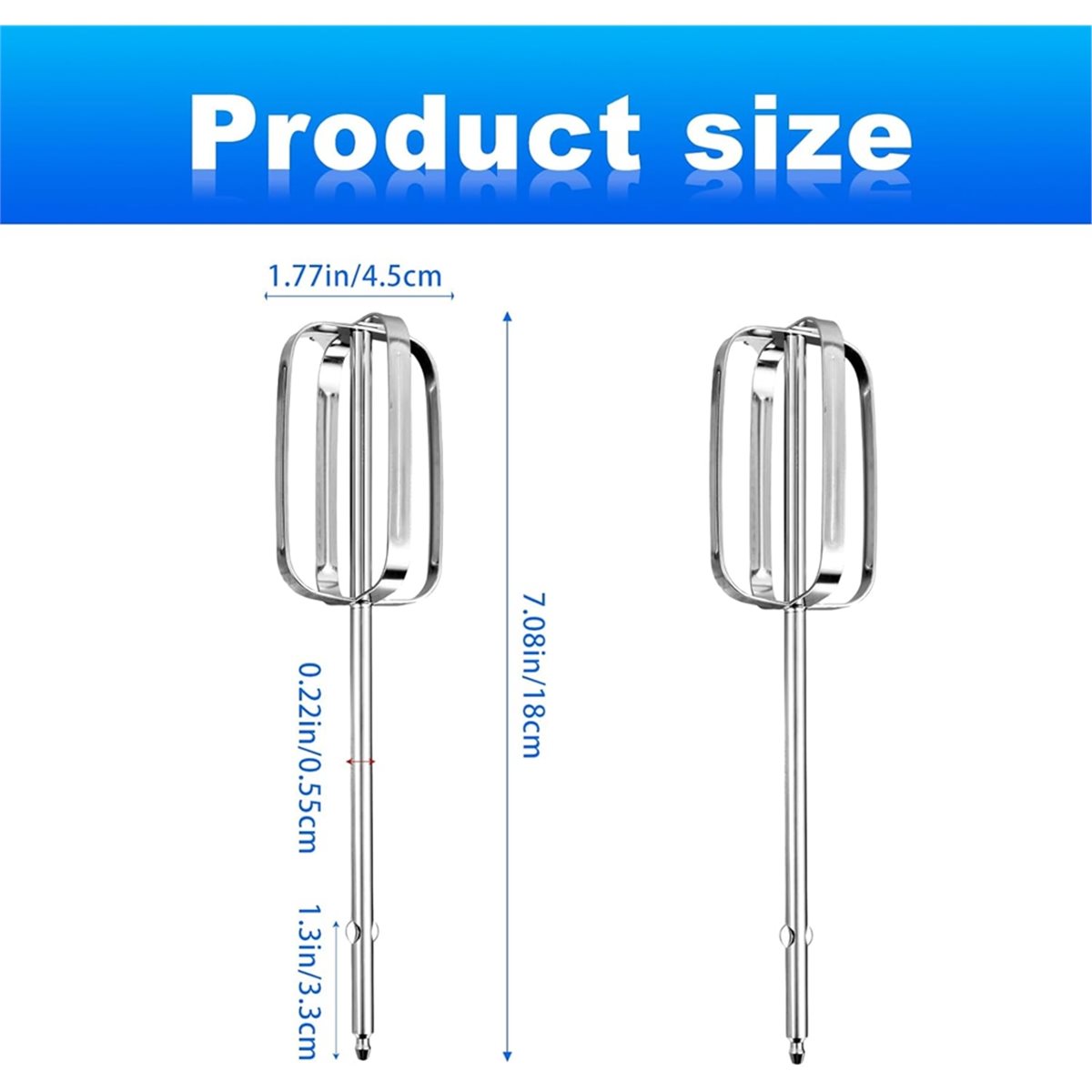 2pcs Hand Mixer Beaters Attach – обзор и цена Hand Mixer Electric