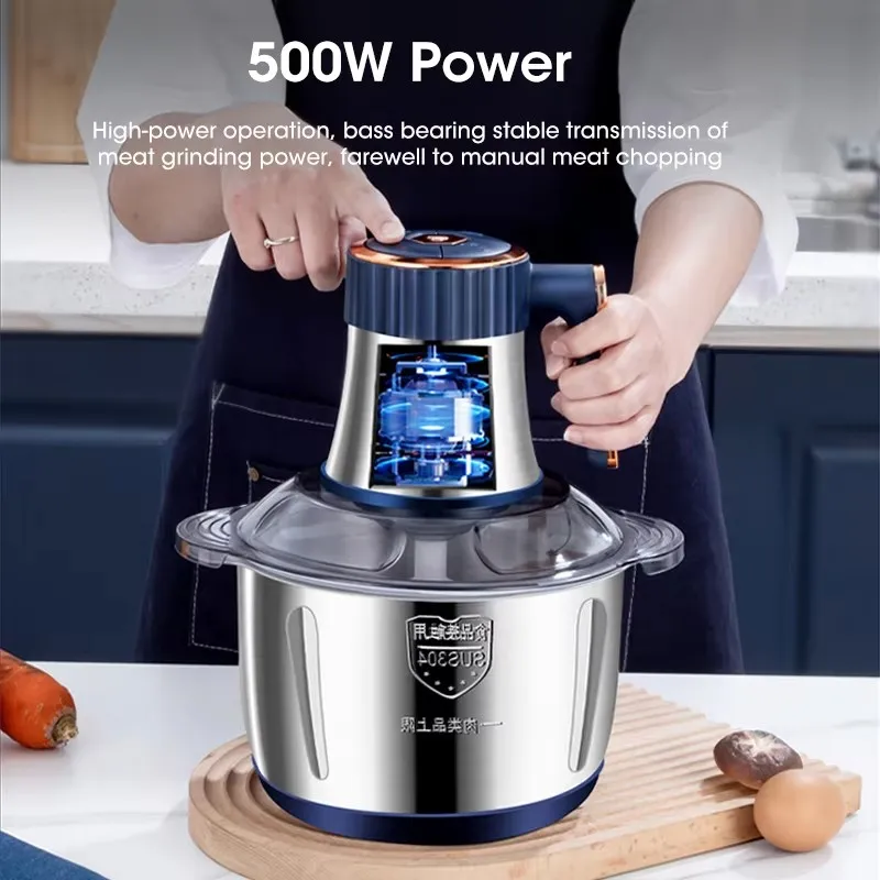 5L Large Capacity Electric Mea – обзор и цена Food Processor Large