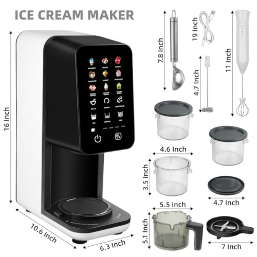 12 In 1 Electric Ice Cream Mak – обзор и цена Ice Cream Maker Electric