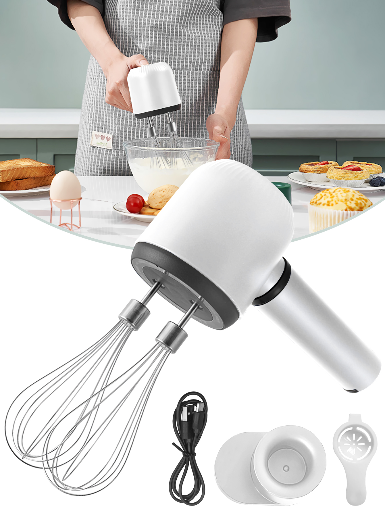 USB Rechargeable Electric Hand – обзор и цена Hand Mixer Electric